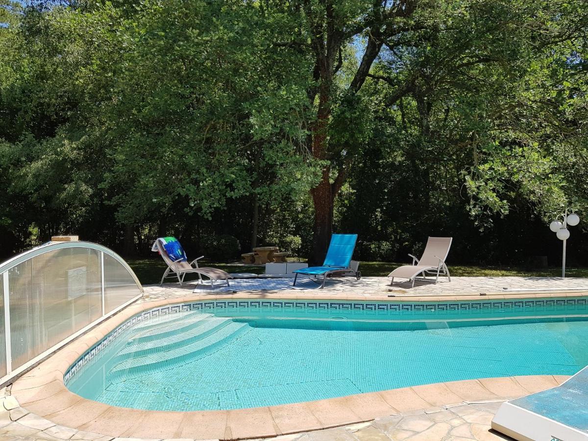 Ferienwohnung Au Bord De L'Alzon Uzès Exterior foto