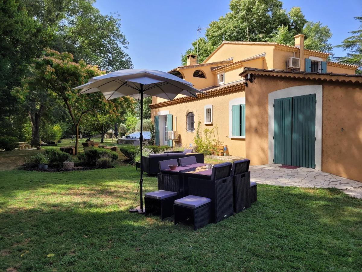 Ferienwohnung Au Bord De L'Alzon Uzès Exterior foto