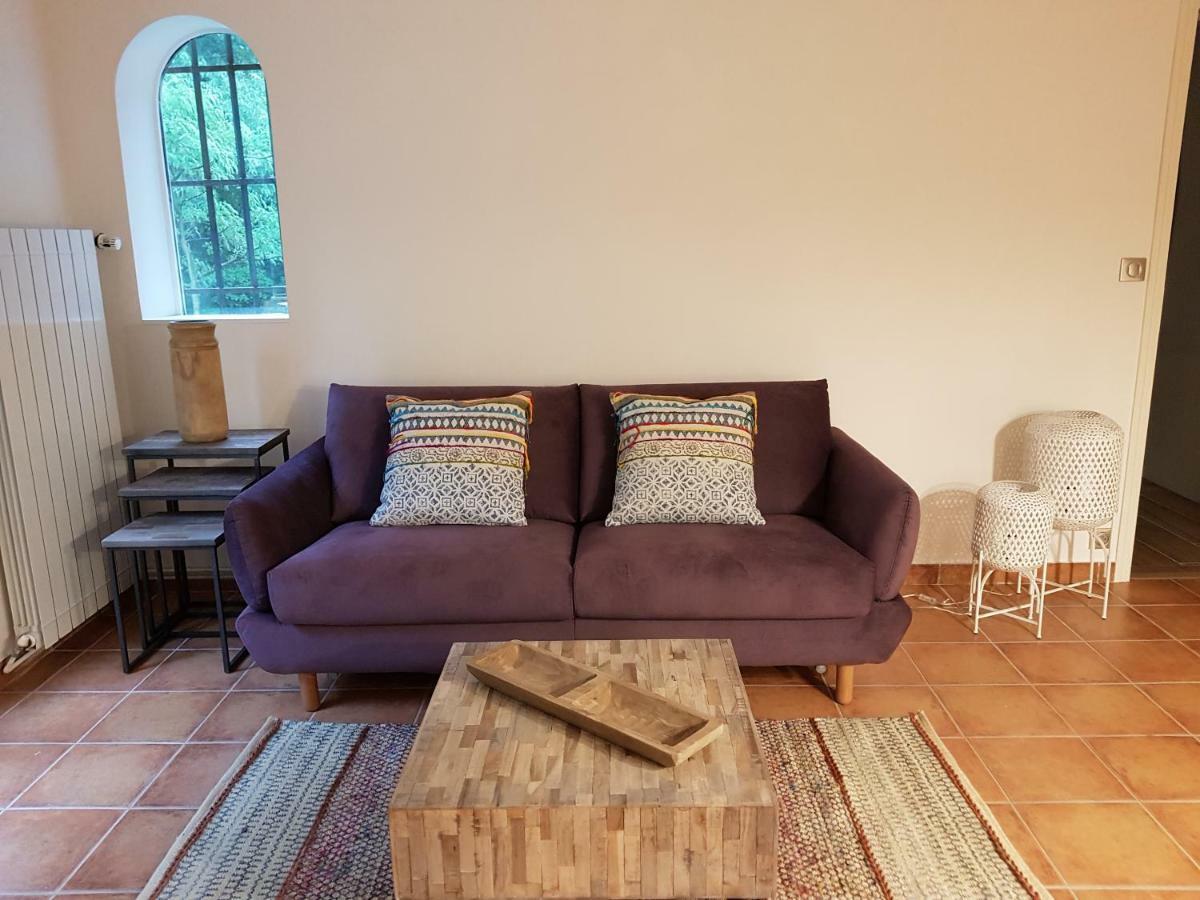 Ferienwohnung Au Bord De L'Alzon Uzès Exterior foto